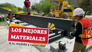 Basculas camioneras a piso o a fosa