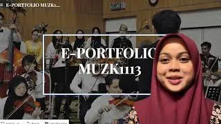 TUGASAN 1 - e-Portfolio MUZK 1113