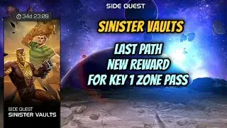 Last Path of Key 1 Zone Pass *New* Rewards | Sinister Vaults MCOC | Contest of Champions April 2023
