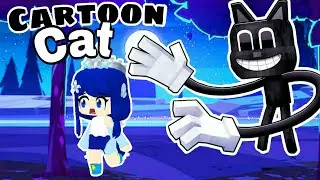 One Night with Cartoon Cat in Mini World Block Art!