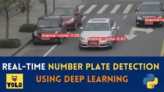 Realtime Number Plate Detection using Yolov8