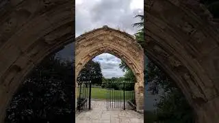 The ruins of Evesham Abbey #britishhistory #anglosaxon #archaeology #britishheritage #medieval