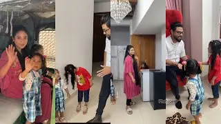 আরাবি,আরিবা তাদের নানা-নানির বাড়িতে বেড়াতে যাচ্ছে ❤️