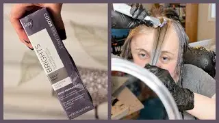 Ion BRIGHTS Violet Grey Semi Permanent Dye | TESTING!!