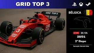 F1 2025 GRID TOP 3 - 1ª TEMPORADA 2026  ETAPA - GP DO BÉLGICA