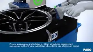 Głowica skanująca FARO Laser Line Probe HD: Szybki oraz dokładny pomiar powierzchni swobodnych