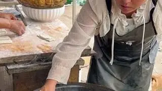 这次婆婆油条炸的可算成功一次#我的乡村生活 #抖音新农人 #民间传统美食 #乡下柴火饭 #农村美食记录生活