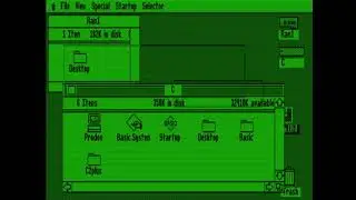 Apple II Desktop on the MESS/MAME