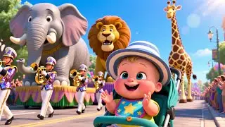 Clap Clap City Parade 🎉🚦 | Fun Action & Music Song for Kids | Sing Along
