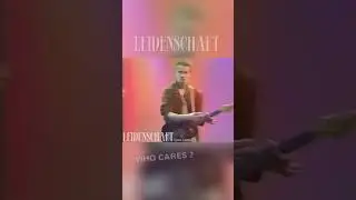 Leidenschaft 🎤 Who Cares 📅 1986 📺 Tv fr3 dijon #leidenschaft #vide0rock 🏴&zwj;☠️
