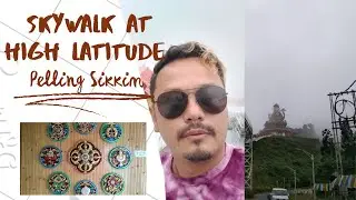 Skywalk at High latitude Pelling Sikkim #viral #skywalker #skywalk #dailyvlog #sikkim #india