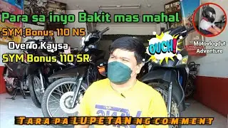 2022 SYM Bonus 110 NS vs SYM Bonus 110 SR l SYM Bonus Motorcycles Review , Specs and Price.