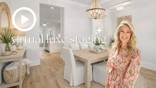 Luxe Virtual Staging of Luxury Home for Sale in Inlet Beach FL  | 11 S Grande Pointe Dr Near 30A