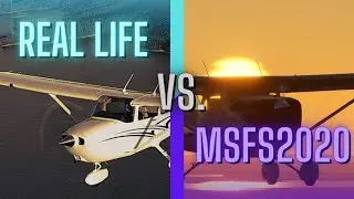 How Realistic Is MSFS2020? | Real-World Flight Recreated In MSFS!