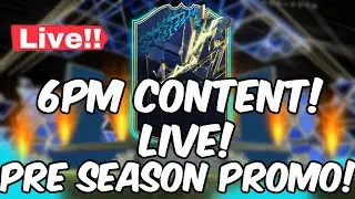 FIFA 22 LIVE EA SERVERS DOWN?! LIVE 6PM CONTENT! LIVE 85+ X10 REPEATABLE SBC SOON?