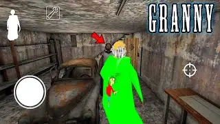 Playing As BALDI GRANNY In Granny Version 1.8 On Hard Mode | Mod Menu 