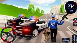 Police Car Chase Simulator 3D - Real City Cop Pursuit - Extreme Police Car Chase - Android Gameplay 