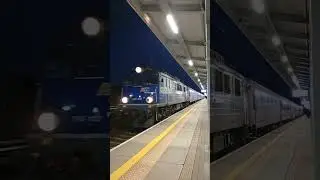 Odjazd EP07-1027 z IC Wycz&oacute;łkowski