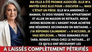 Ma fille m'a dit : 'Vends ton appartement pour ma maison de vacances', mais ce que j'ai fait aprè...