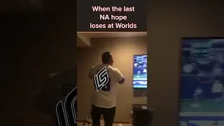 NA's reaction after NRG lost to Weibo #worlds2023 #faker
