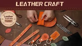 Leather Craft Kit 1 1-Introducing the basic tools