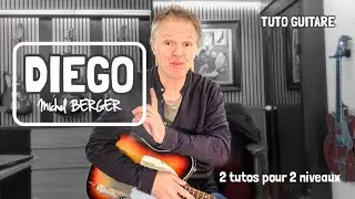DIEGO - Tuto guitare - Michel Berger - Johnny Hallyday