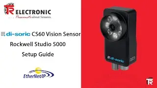 How to set up the di-soric EtherNet/IP CS-60 Vision Sensor