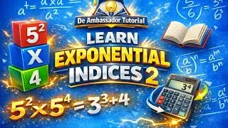 Exponential Indices | Laws of Indices You Must Understand #exponential #lawsofindices #mathtutorial 