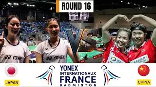 Round of 16 | Hirokami/Hobara (JPN) vs. Chen/Jia (CHN) [5] | Women's Doubles | French Open 2025