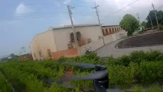 Test flaying drone gd91 pro 2axis gimbal fpv sjcam