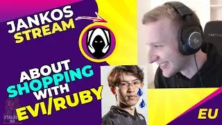 Jankos About Shopping With Heretics Evi and Ruby [FUNNY]