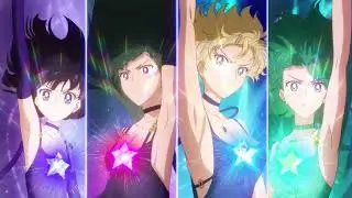 All Sailor Senshi Eternal Crystal Power Transform&mdash;&mdash;Sailor Moon Eternal