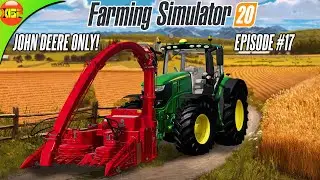 John Deere Farm FS20 #17 - Finally Making Chaff With John Deere  | Timelapse Gameplay
