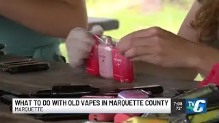 Where to take used vapes in Marquette County for safe disposal