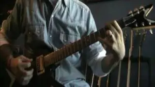 Dean ML clean into a Roland JC 120