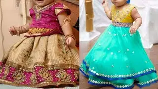 Kids Party Wear Traditional Dress Designs Catalogue | Baby Girls Lehenga Designs 2018/2019