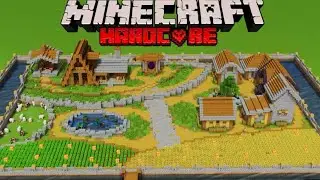 I Survived 100 Days on Superflat World in Minecraft Hardcore.....and it almost...