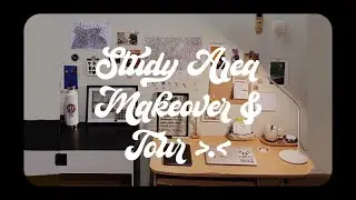 study desk *DRASTIC* makeover 📚🤩