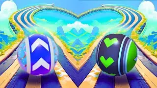 Candy Ball Run vs 3D Super Rolling Ball Race⚽⚽⚽Balls Gamer Walkthrough | Max Gameplay GG3728