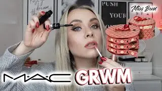 GRWM USING PRODUCTS FROM THE MAC ADVENT CALENDAR 2022 | FULL MAKEUP GRWM | MISS BOUX