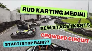 CRAZY FUN SESSION WITH NEW STAGE 1 KARTS @ RUD KARTING MEDINI (4K)