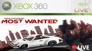 LIVE🔴| 🚗🚓NFS MOST WANTED (2012)🚓🚓  | OG XBOX 360  Pt. 2