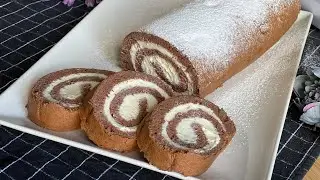 Rotolo al mascarpone &egrave; incredibilmente cremoso, motivo per cui &egrave; uno dei miei preferiti.