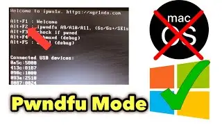Enter IPwndfu Mode Without MacOS | IPwndfu In Windows