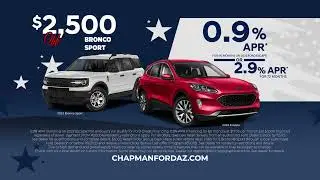 We're ready for summer at Chapman Ford ... are you?