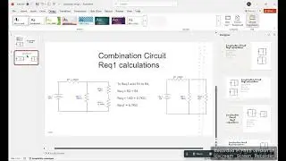 Combination Circuit Power Point Video