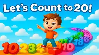 1 to 20 Counting Song | Learn Numbers in English for Kids