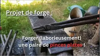 Projet de forge : Une paire de pinces plates !