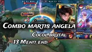 HIGHLIGHT | COMBO MARTIS ANGELA AGRESIF GAMEPLAY #mobilelegends #mlbb #martis #angela #martisbuild 
