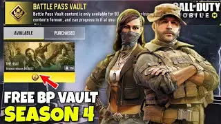 Buying Season 4 The Heat Battle Pass Codm | Free BP Vault In Season 9 Codm 2024 | COD Mobile